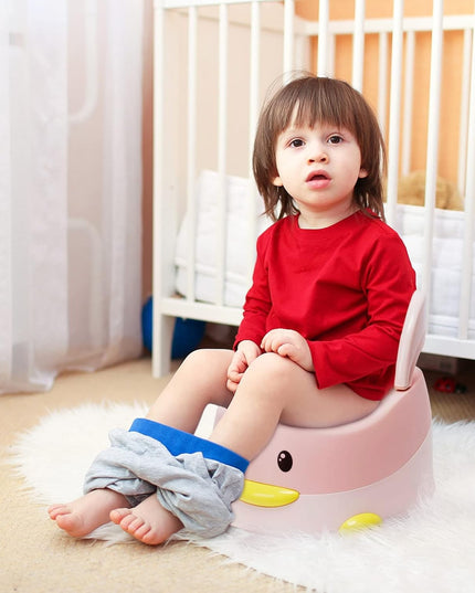 Olita pentru Copii, +6 luni, Detasabila, cu Capac, Antiderapanta, din Plastic, Colac Moale, Model Ratusca