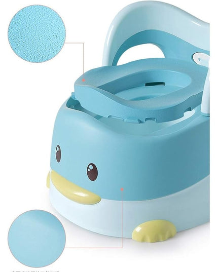 Olita pentru Copii, +6 luni, Detasabila, cu Capac, Antiderapanta, din Plastic, Colac Moale, Model Ratusca