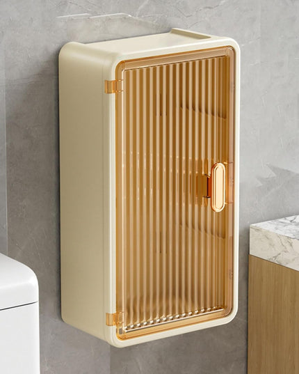 Organizator Cosmetice, Montare pe Perete fara Perforare,din PP si ABS