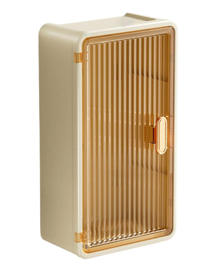 Organizator Cosmetice, Montare pe Perete fara Perforare,din PP si ABS