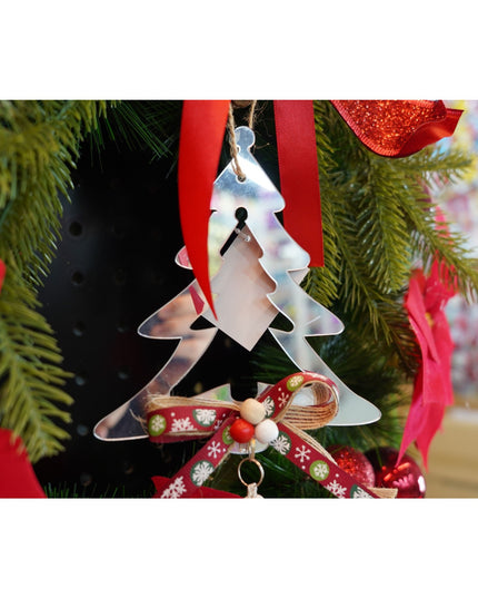 Ornament brad, Brad,Lucios, 14*16CM, Acril, Interior/ Exterior