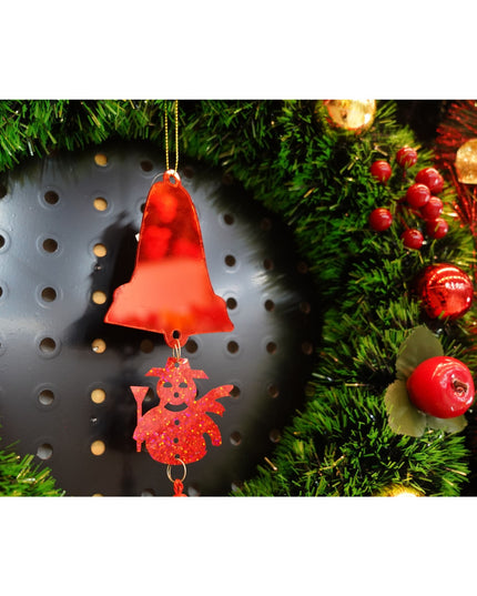 Ornament brad, Clopotel, Om de zapada