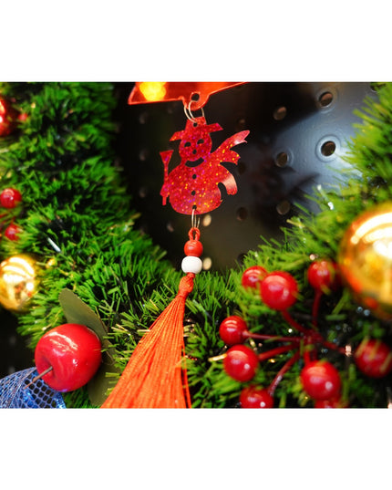 Ornament brad, Clopotel, Om de zapada