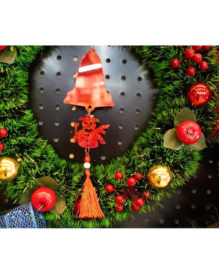 Ornament brad, Clopotel, Om de zapada