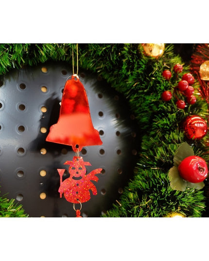 Ornament brad, Clopotel, Om de zapada