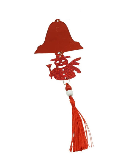 Ornament brad, Clopotel, Om de zapada