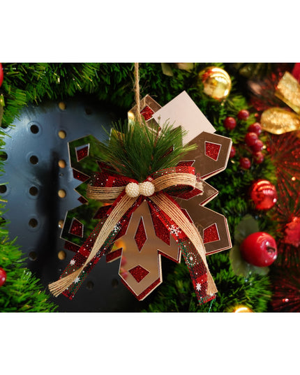 Ornament brad, Fulg de nea