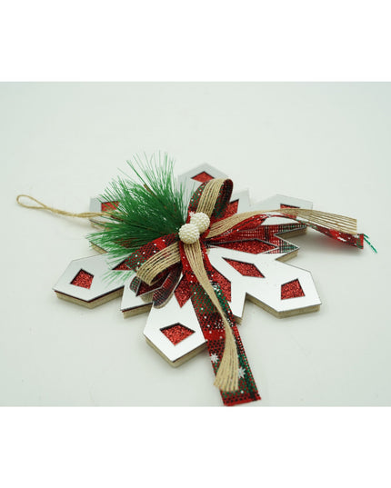 Ornament brad, Fulg de nea