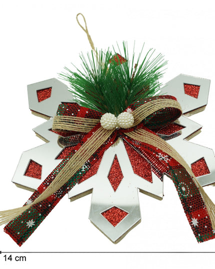 Ornament brad, Fulg de nea