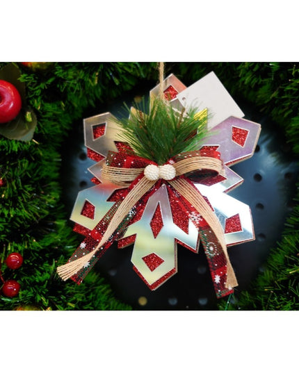 Ornament brad, Fulg de nea