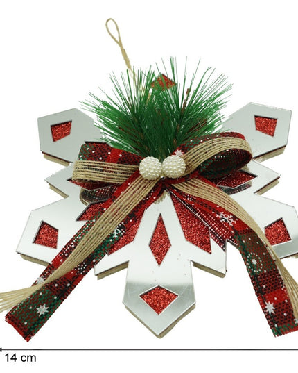 Ornament brad, Fulg de nea