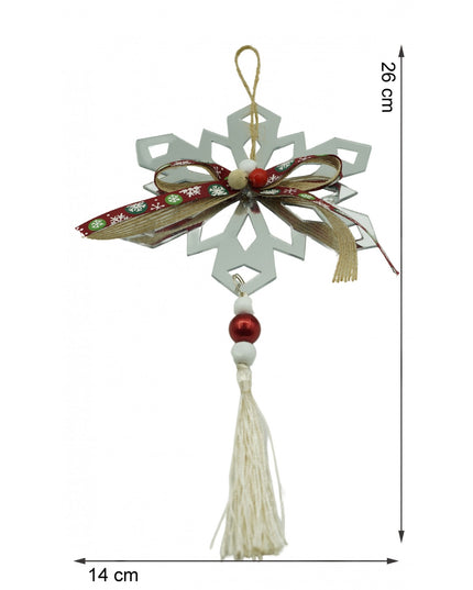 Ornament brad, Fulg de nea