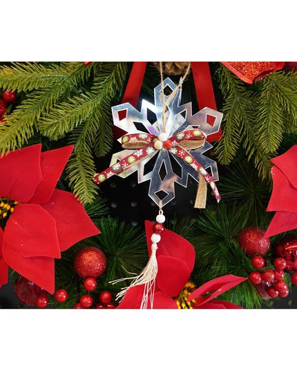 Ornament brad, Fulg de nea