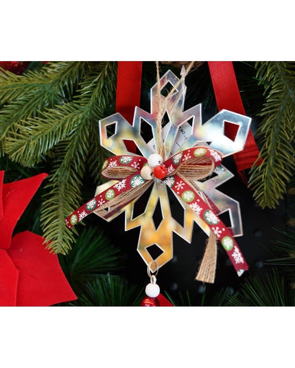 Ornament brad, Fulg de nea