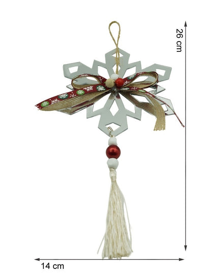 Ornament brad, Fulg de nea