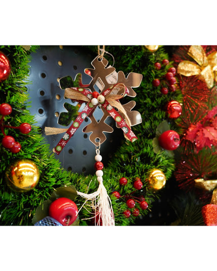 Ornament brad, Fulg de nea