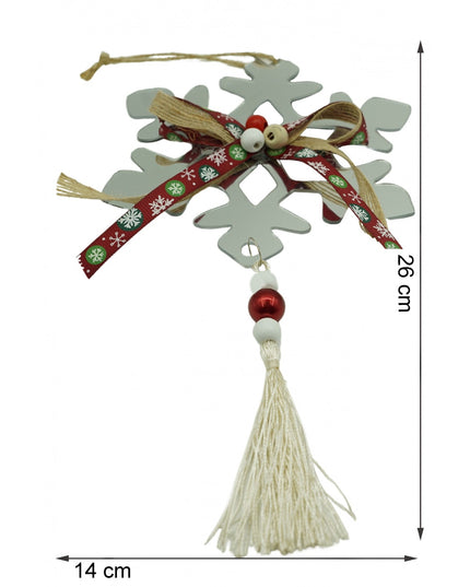 Ornament brad, Fulg de nea