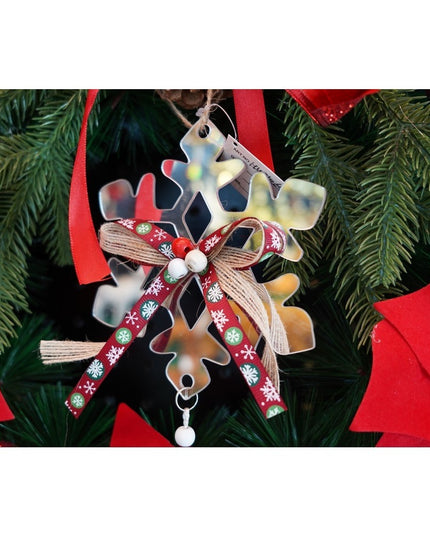 Ornament brad, Fulg de nea