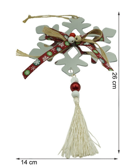 Ornament brad, Fulg de nea