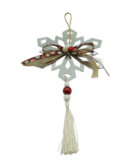 Ornament brad, Fulg de nea