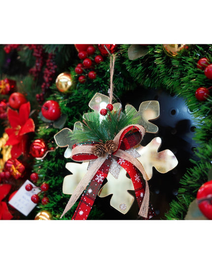 Ornament brad, Fulg de nea