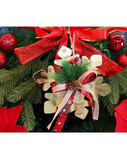 Ornament brad, Fulg de nea