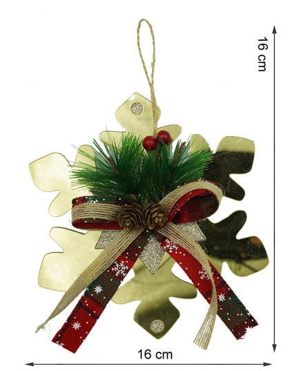 Ornament brad, Fulg de nea