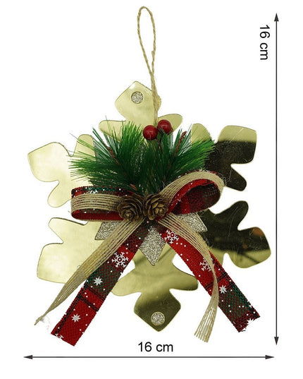 Ornament brad, Fulg de nea