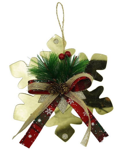 Ornament brad, Fulg de nea