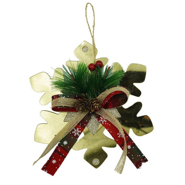 Ornament brad, Fulg de nea