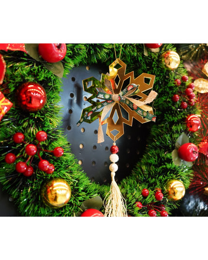 Ornament brad, Fulg de nea