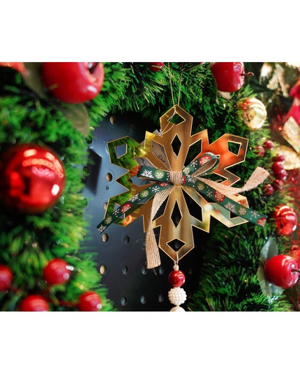 Ornament brad, Fulg de nea