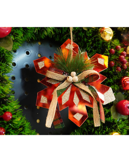 Ornament brad, Fulg de nea