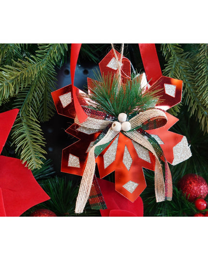 Ornament brad, Fulg de nea