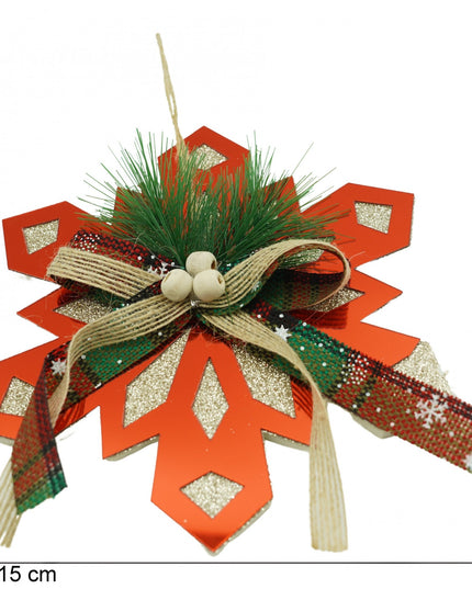 Ornament brad, Fulg de nea