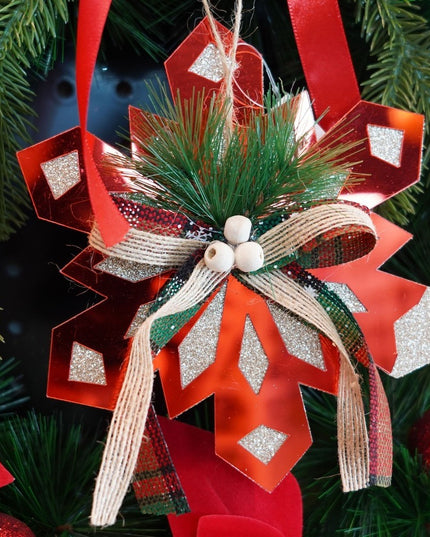 Ornament brad, Fulg de nea