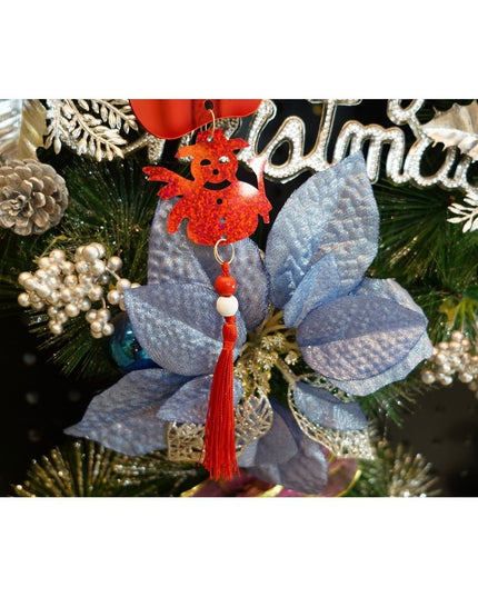 Ornament brad, Gheata, Om de zapada