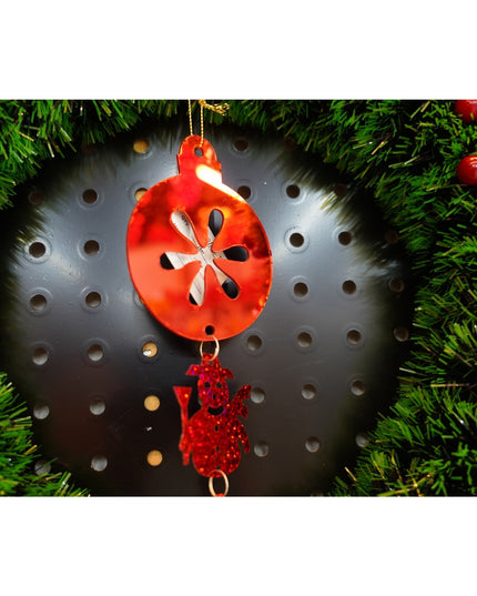 Ornament brad, Rotund, Om de zapada