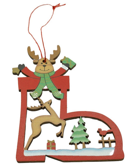 Ornament de brad cerb