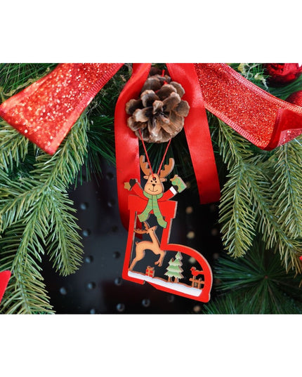 Ornament de brad cerb