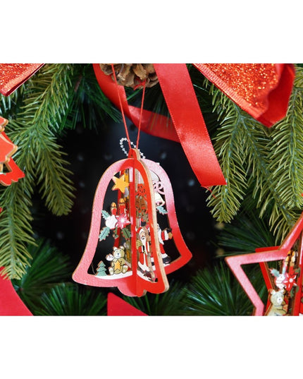 Ornament de brad clopotel