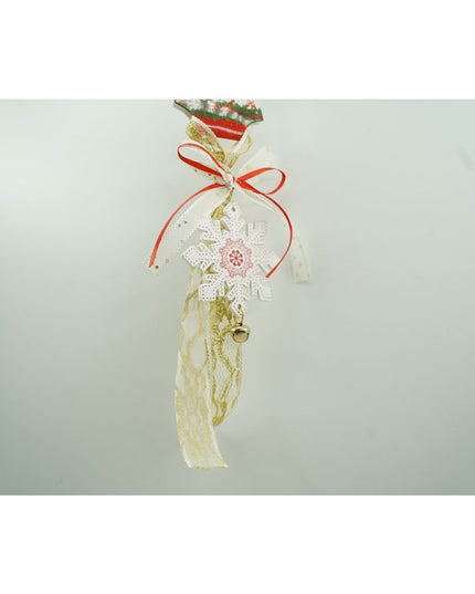 Ornament de brad fulg de nea