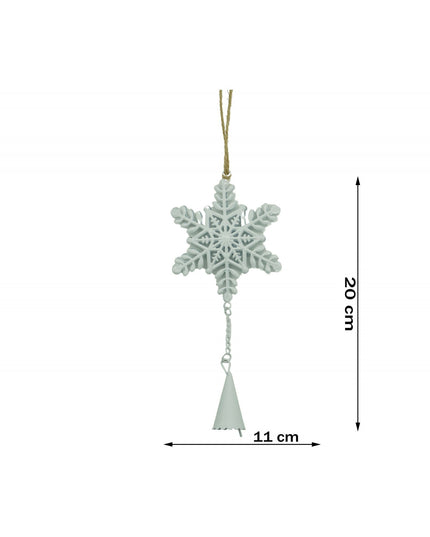 Ornament de brad fulg de nea