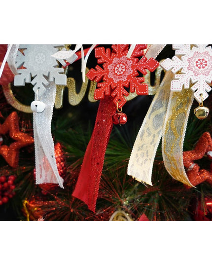 Ornament de brad fulg de nea