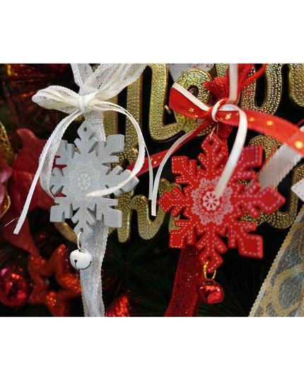 Ornament de brad fulg de nea