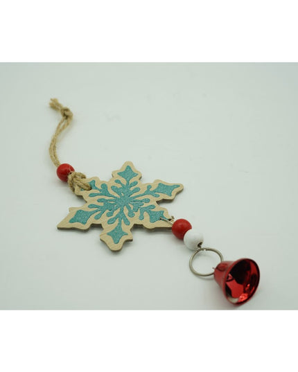 Ornament de brad fulg de nea