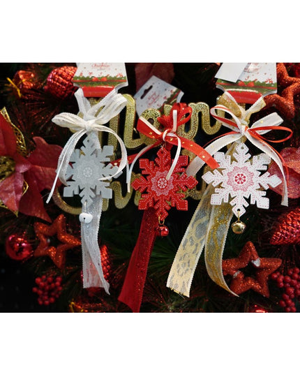 Ornament de brad fulg de nea