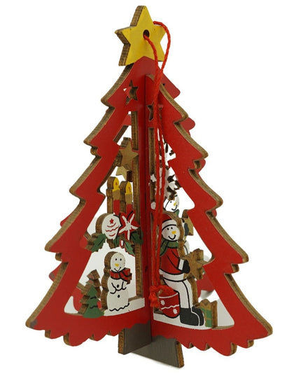 Ornament de brad mos craciuni in brad