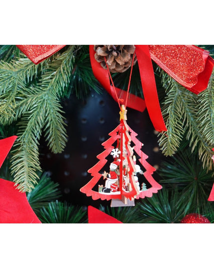 Ornament de brad mos craciuni in brad