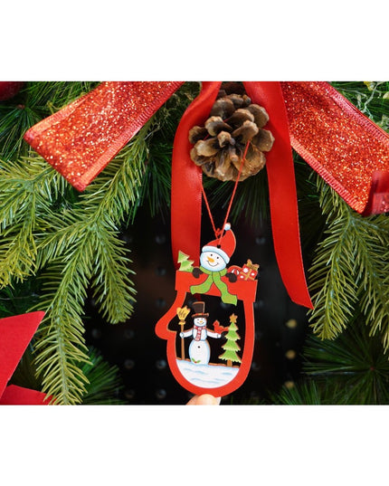 Ornament de brad oameni de zapada